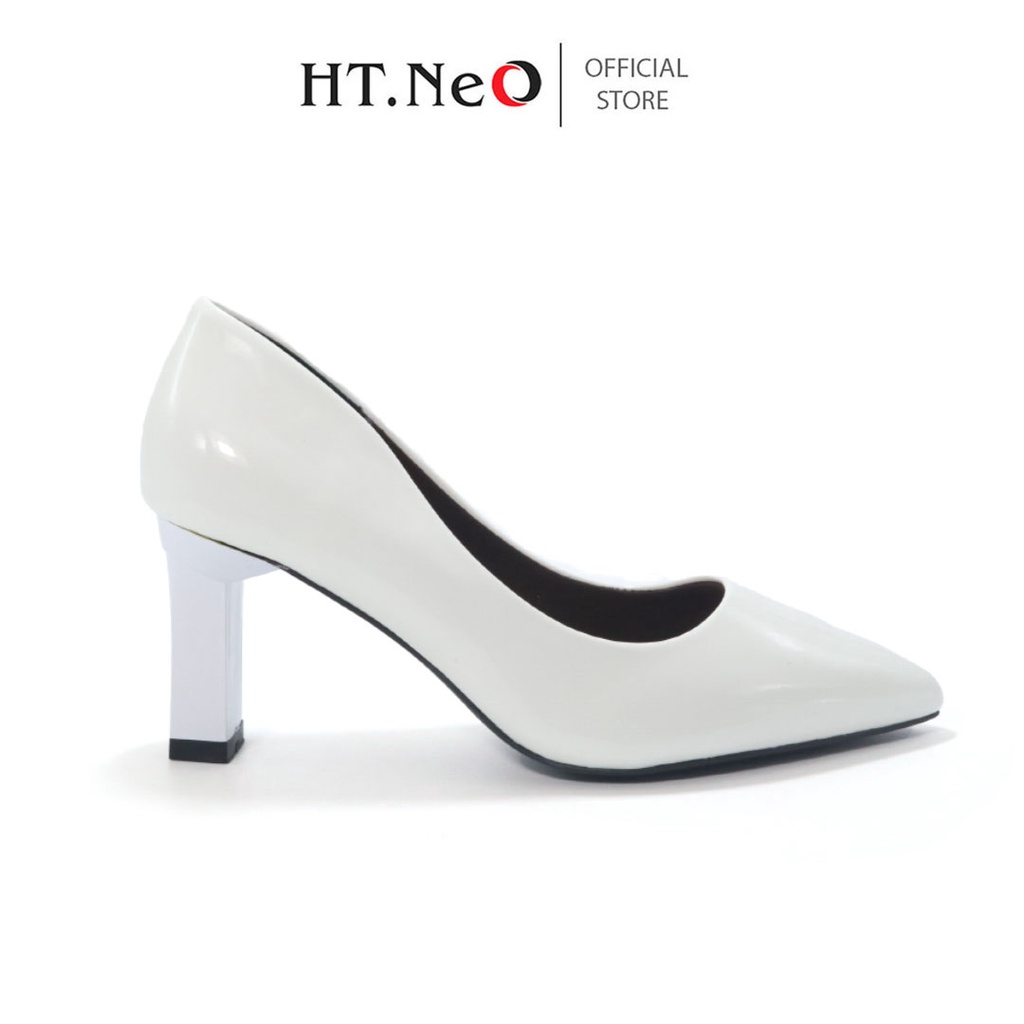 Giày công sở - Giày cao gót nữ HT.NEO da bò thật ,Gót cao đến 7cm ,thiết kế basic nhẹ nhàng ,trẻ trung ,sang trọng GC04