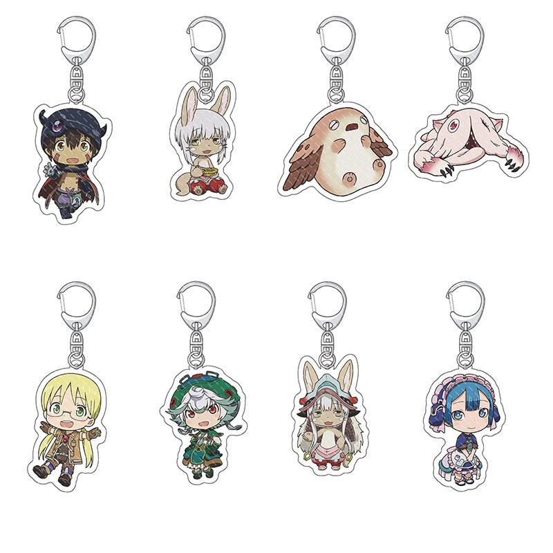 Móc Khóa Hoạt Hình Made In Abyss Nanachi Bằng Acrylic