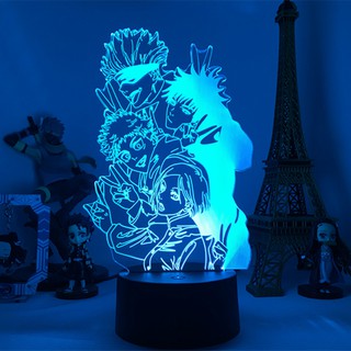 Đèn Ngủ 3D Hình Anime Jujutsu Kaisen