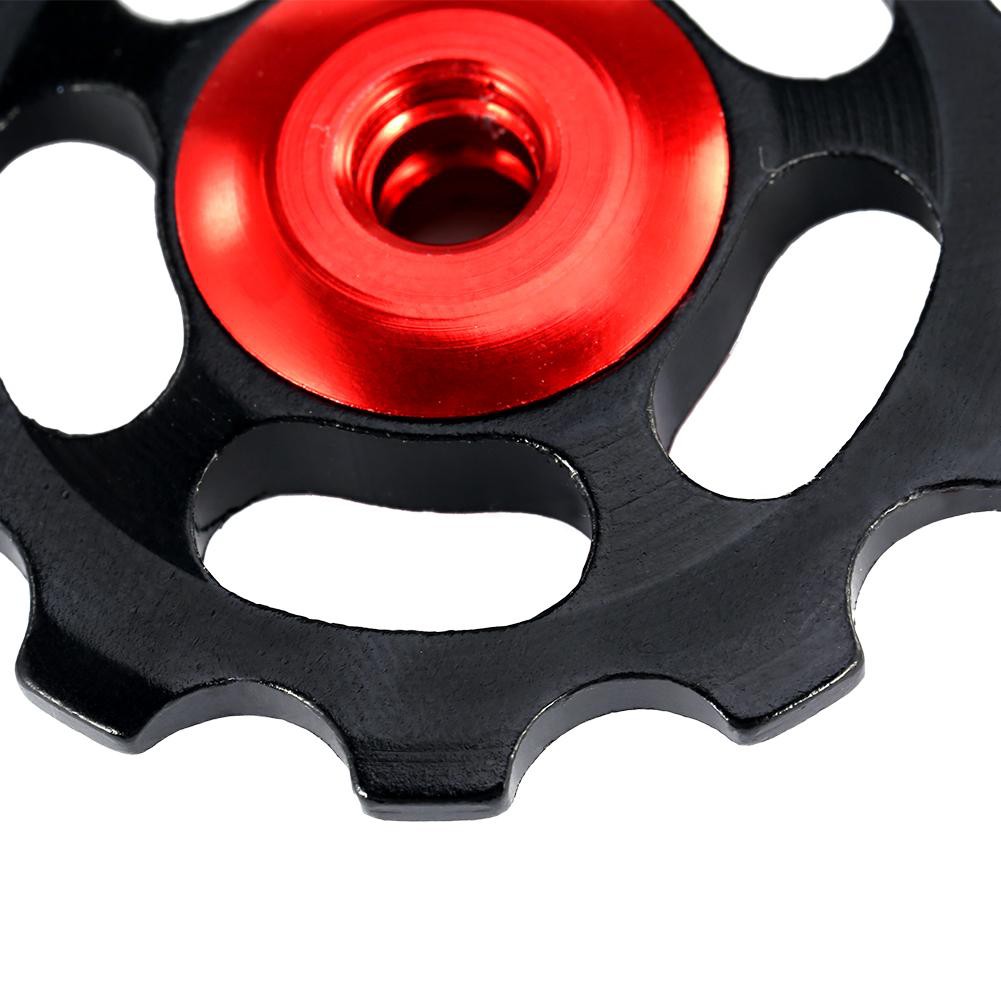 Con lăn trục CNC vòng bi ròng rọc bằng sứ gắn dẫn hướng phía sau bánh xe đạp leo núi MTB 11T