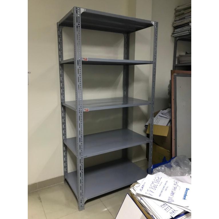 kệ sắt V lỗ 5 tầng C2000x300x1200,5 tầng