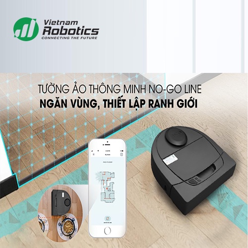 Robot hút bụi NEATO BOTVAC D3 CONNECTED - Hàng Chính Hãng