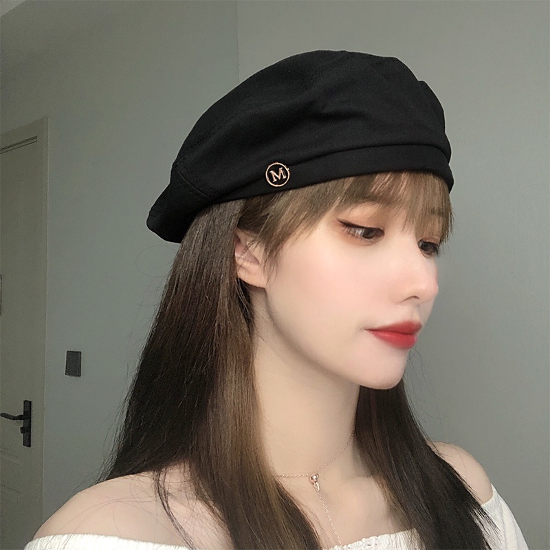 [ORDER]- Nón/Mũ nồi vải chữ M phong cách Ulzzang(M36)