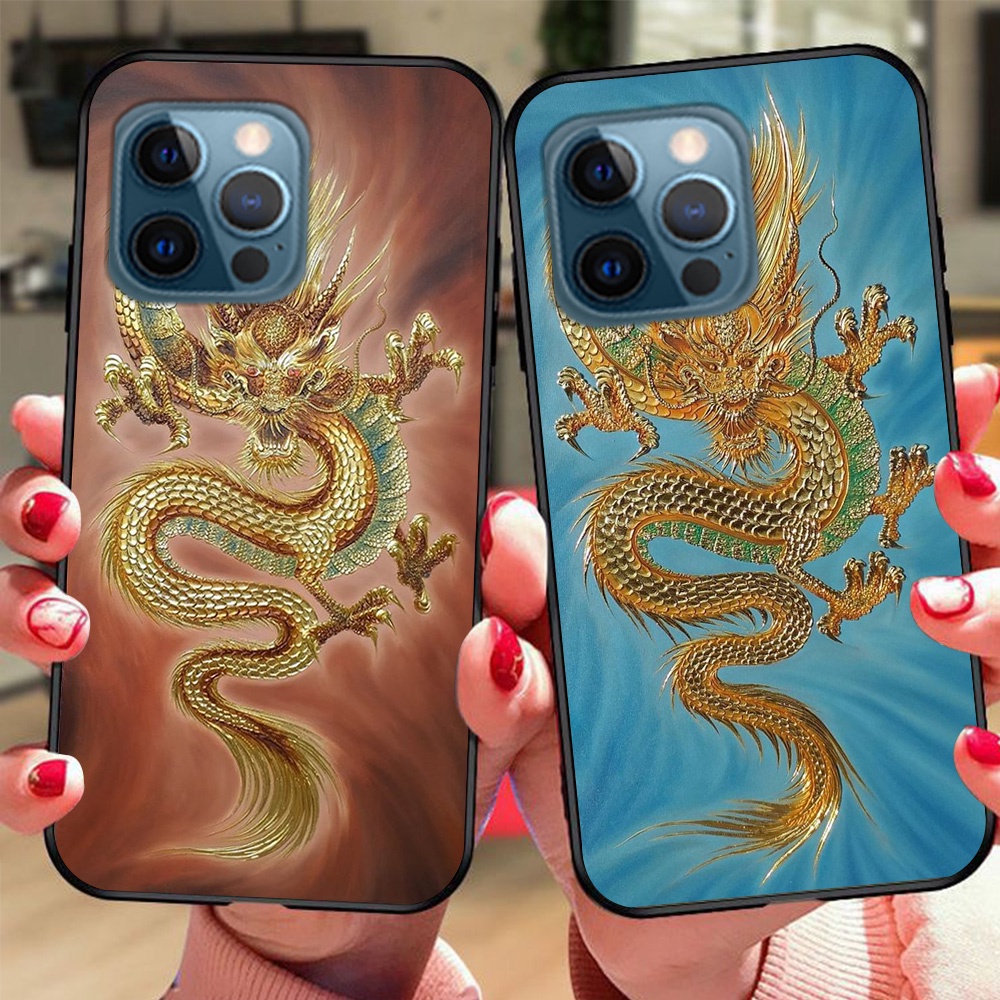 ốp lưng điện thoại Iphone 12 Pro / 12 Pro max bộ hình bọ cạp rồng phong cách nam