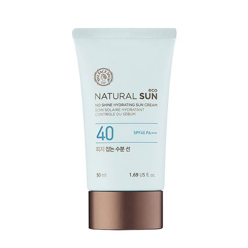 Kem Chống Nắng Kiểm Soát Nhờn NATURAL SUN ECO NO SHINE HYDRATING SUN CREAM SPF40 PA+++ 50ml