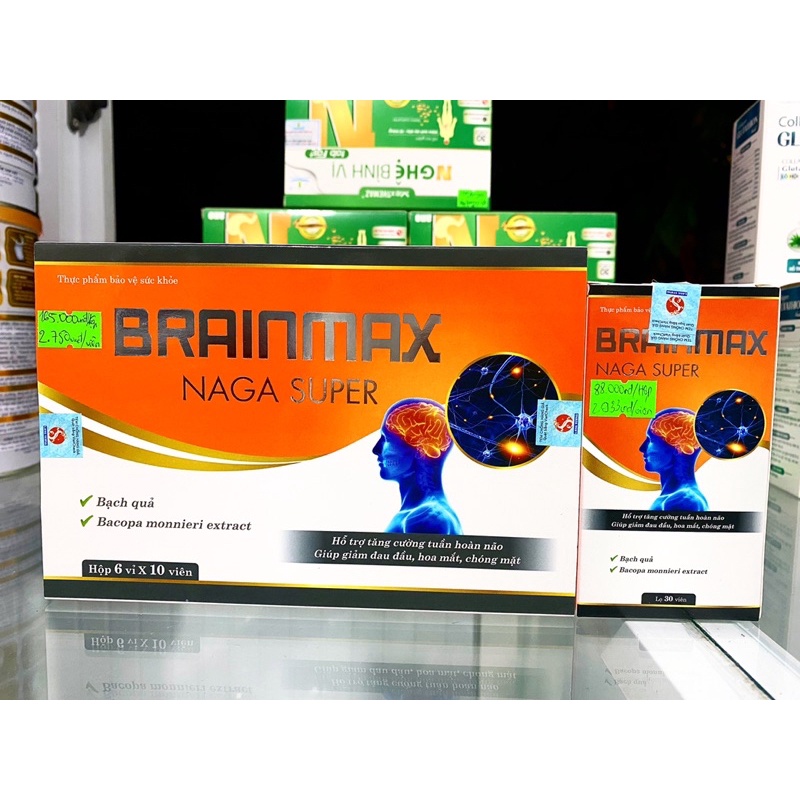 Thực phẩm bổ não Brainmax Naga