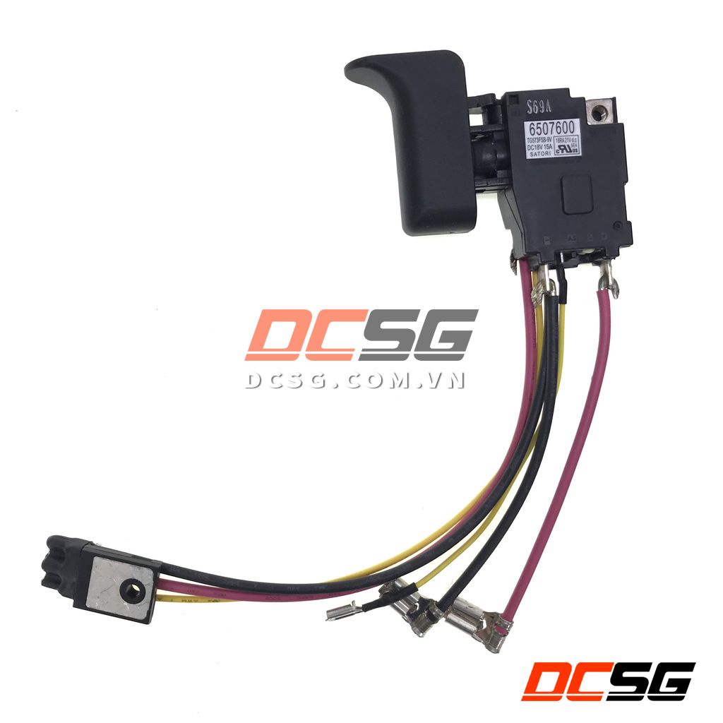 Công tắc máy cưa kiếm dùng pin 18V Makita DJR186/ XJR04 650760-0 | DCSG