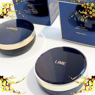Cushion LIME về thêm bản xanh Collagen Ample Cushion cho da khô nha