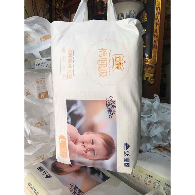 Tã/bỉm quần/dán Yiying hơi thở bông S72/M60/L52/XL44/XXL40/XXXL36