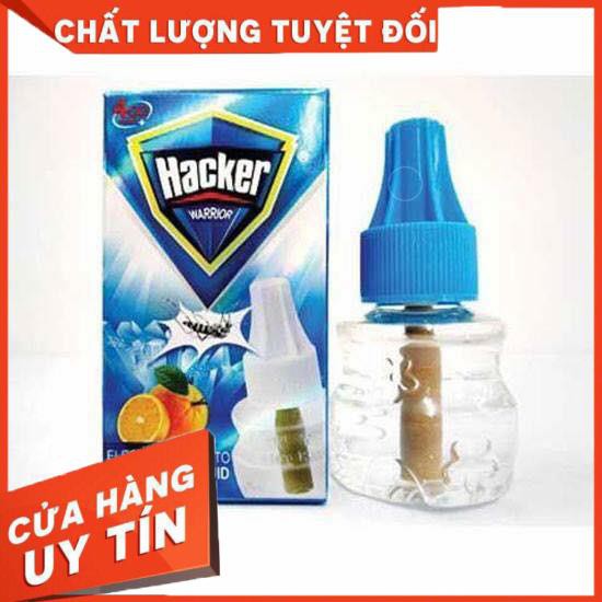 [XẢ KHO+FREE SHIP] Lọ tinh dầu đuổi muỗi HACKER ,.máy đuổi muỗi tinh dâu hacker