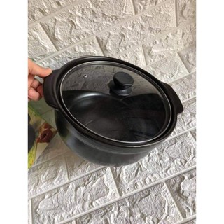 Nồi đất nắp kính cường lực