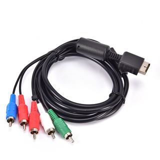 ECVN RCA Component /Composite Cable HD Audio Video Adapter for PS2 PS3 Playstation