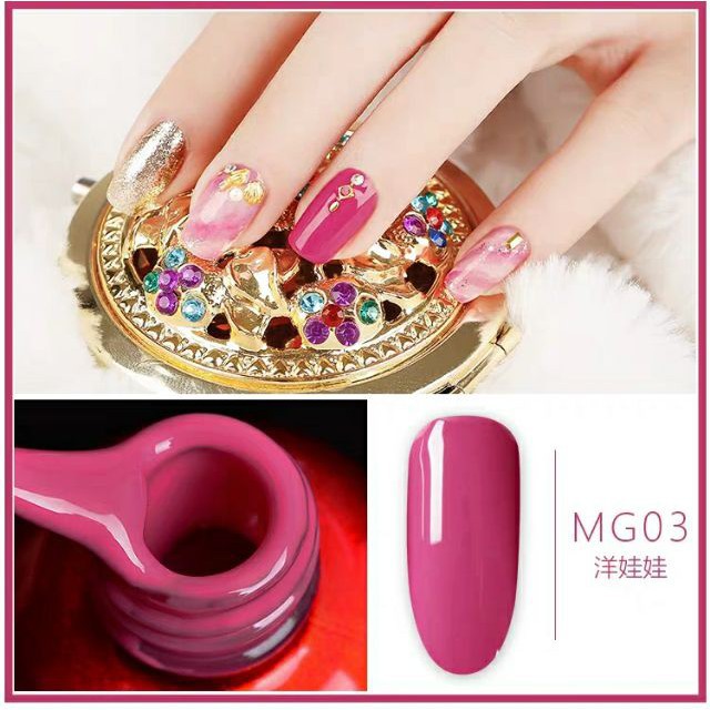 Sơn Gel Kaniu bền màu cực kì mướt 12ML (Dành cho tiệm nail chuyên nghiệp) MG - BUMSHOP79