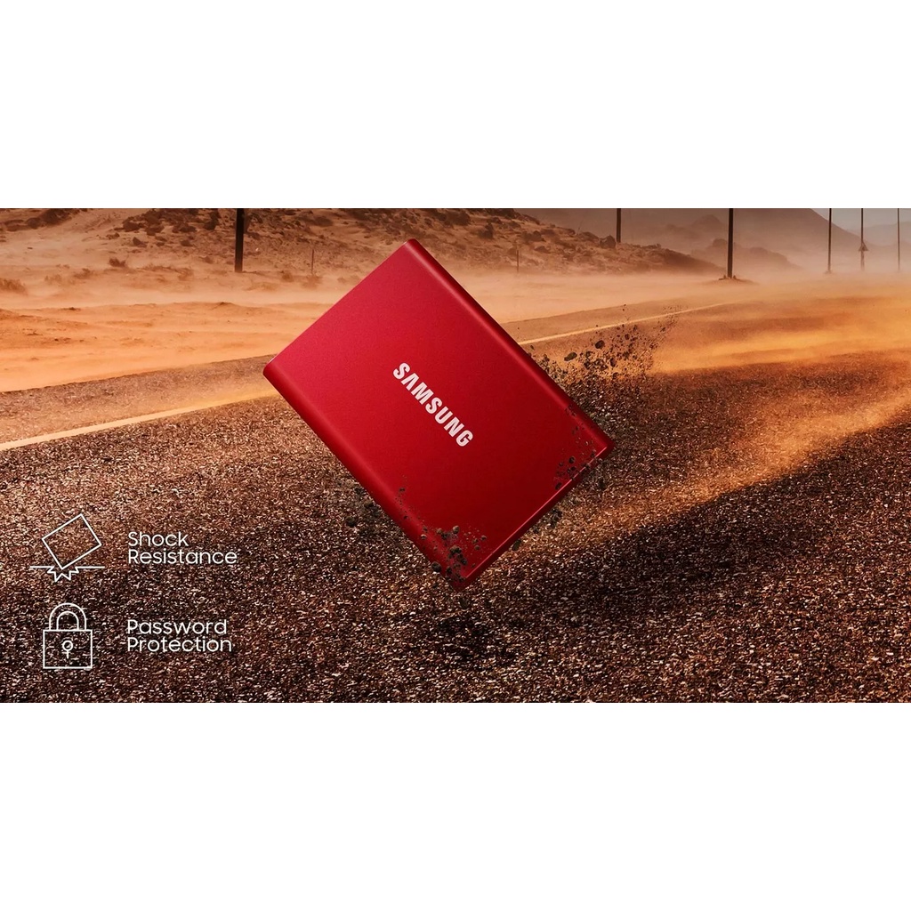 Ổ Cứng SSD Di Động 500GB 1TB 2TB Samsung External T7 NON Touch USB 3.2 Gen2
