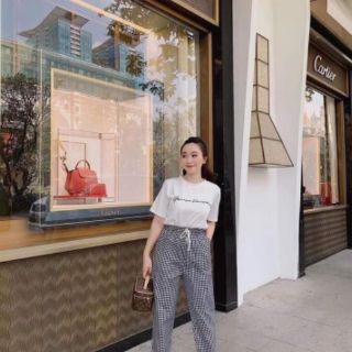 Bộ quần kẻ ca rô