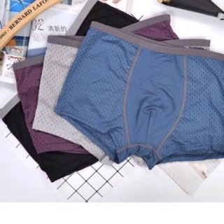 Hộp 4 Quần Sịp Đùi Thông Hơi Xuất Nhật (Ảnh Thật) Mens