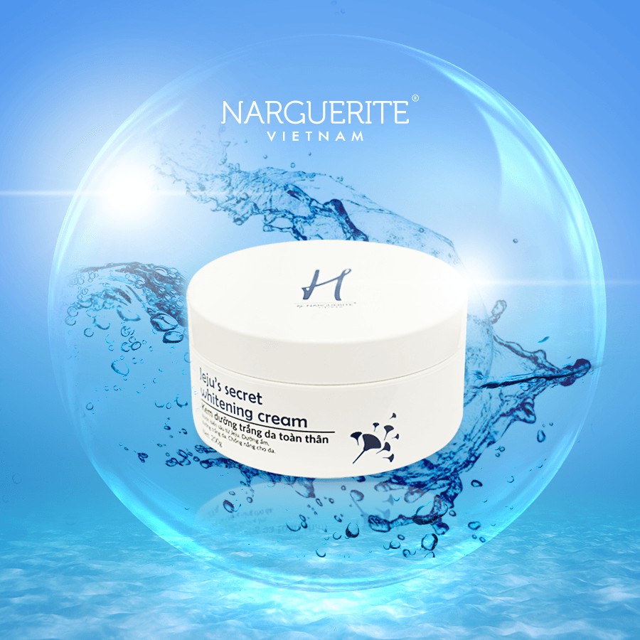 KEM BODY DƯỠNG TRẮNG TOÀN THÂN JEJU'S SECRET WHITENING CREAM H NARGUERITE(200gr) | BigBuy360 - bigbuy360.vn