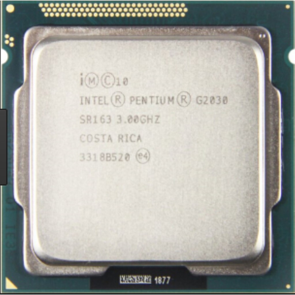 Cpu Intel G2030, Socket LGA 1155, 2 nhân 2 luồng, 3.0GHz, 3Mb Cache