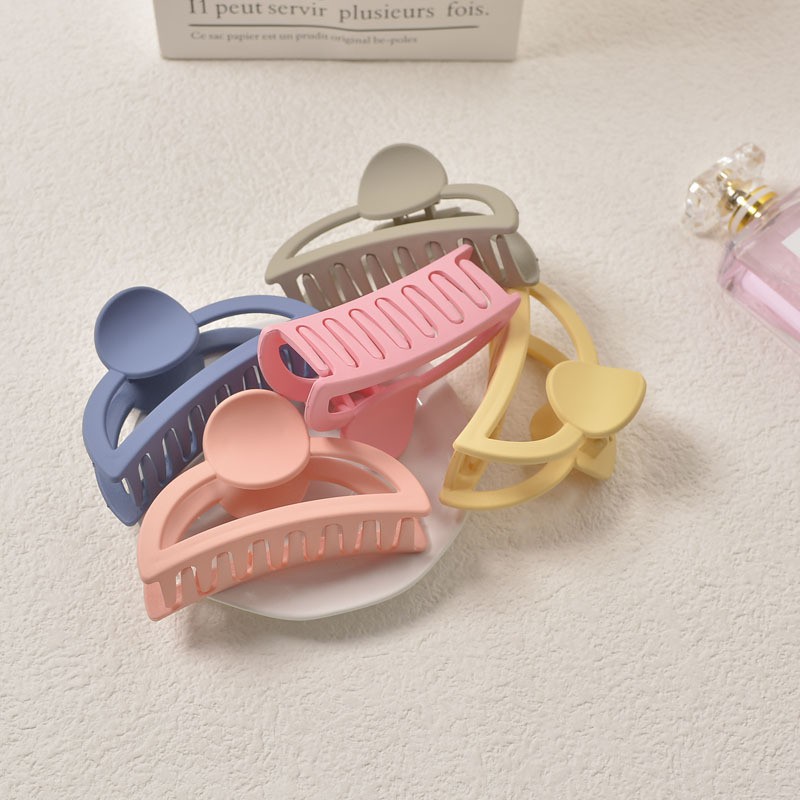 Kẹp tóc, cài tóc pastel đơn giản retro dễ thương xinh xắn
