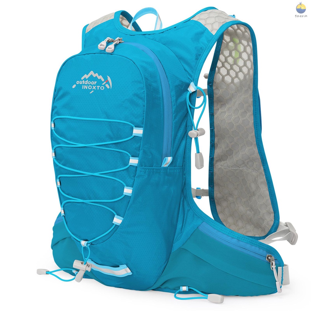 12L Cycling Hydration Backpack Lightweight Riding Vest Pack Backpack for Outdoor Running Camping Hiking Mountaineering