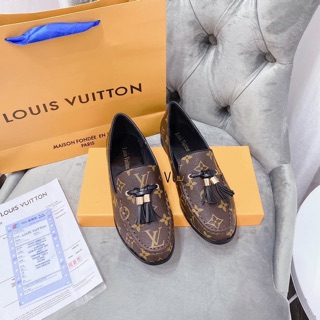 Giày moka chuông lv cực chất