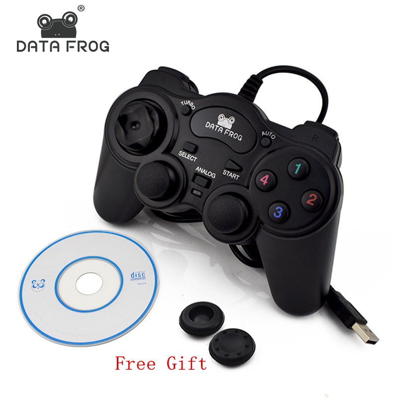 Bộ Điều Khiển Trò Chơi USB 2.0 Có DâyCho Máy Tính Xách Tay PC Dành Cho Win7/8/10 XP/ Cho Tay Cầm Chơi Game Vista