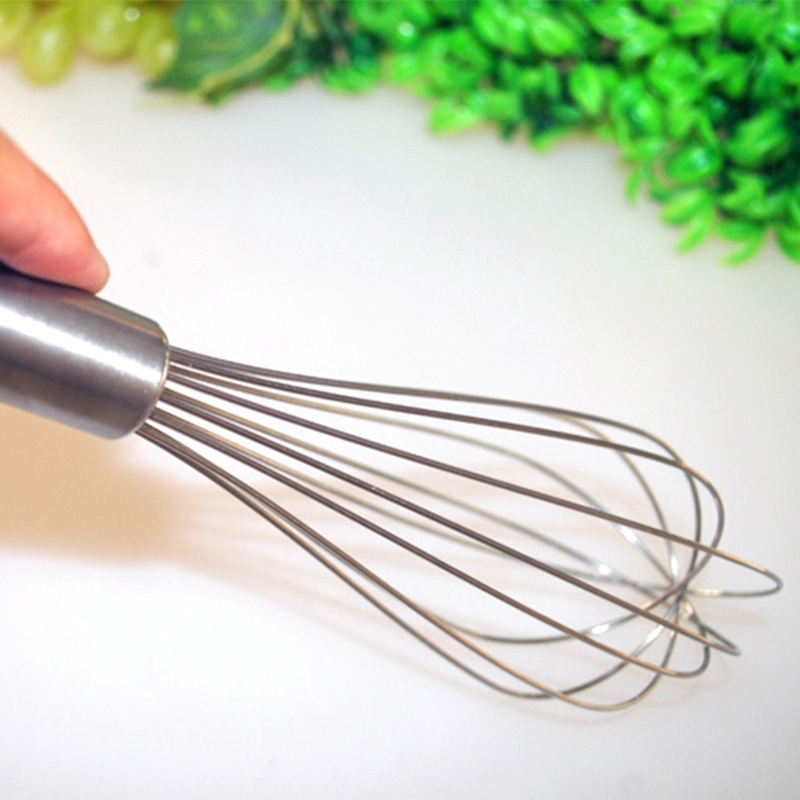 1pcs Stainless Steel Balloon Wire Whisk Egg Beater Baking Utensil