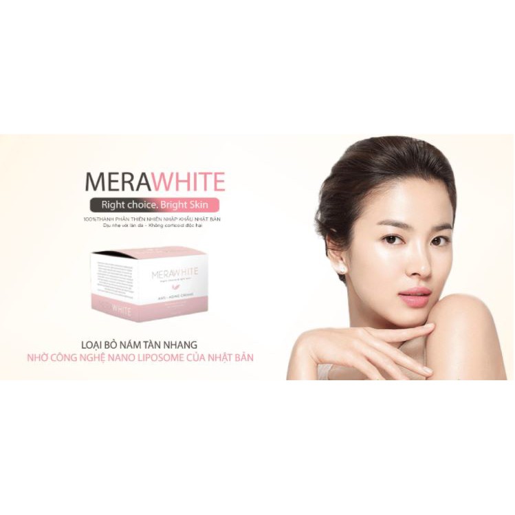 Kem Dưỡng Da MeraWhite - Trắng Da, Mờ Thâm Nám