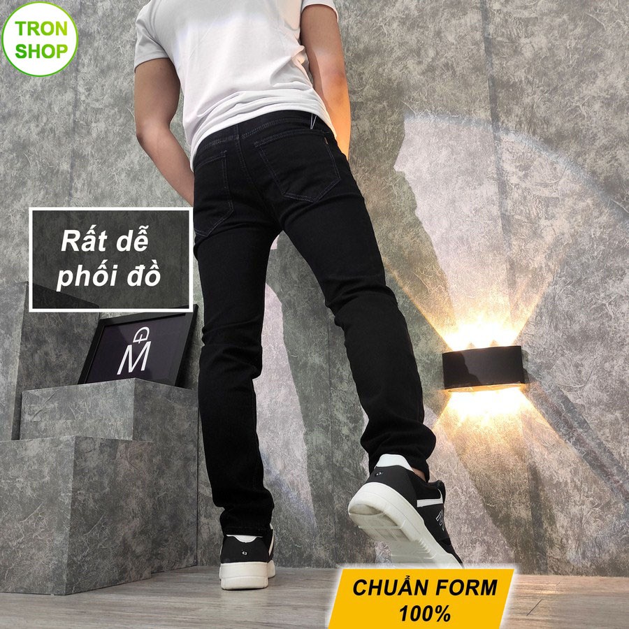 Quần jean nam co giãn vải jean dày chất lượng TS98 Tronshop | BigBuy360 - bigbuy360.vn