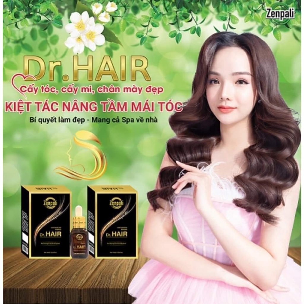 Dr HAIR KÍCH MỌC TÓC, TINH DẦU MỌC TÓC - MI - MÀY CHÍNH HÃNG CÔNG TY ZENPALI