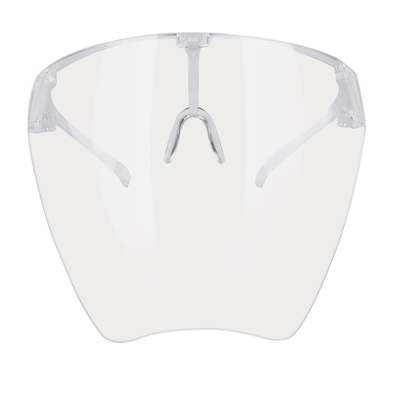 READY STOCK ! adults Protective HD Transparent Face Shield Safety Goggles Full Face Shield Transparent Face Mask Blocc Face Shield Adult Faceshield Mirror Glasses for Kids Anti Frog