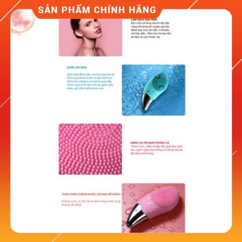 Máy Rửa Mặt Chính Hãng SONIC 3 trong 1 - Máy rửa mặt sóng siêu âm mới nhất 2020, đẩy lùi nếp nhăn hiệu quả