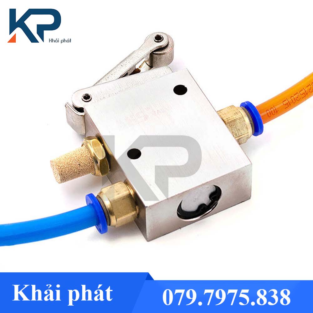 Công tắc hành trình khí nén JM07 PVN ren 13mm-Công tắc hành trình khí- Van cơ công tắc hành trình khí nén