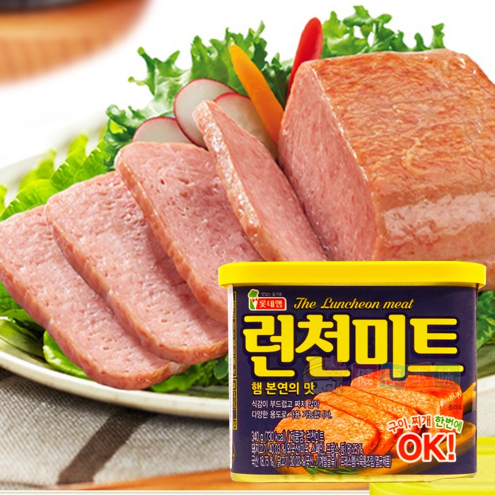 Thịt hộp Lotte Lunchoen Meat Hàn Quốc 340g