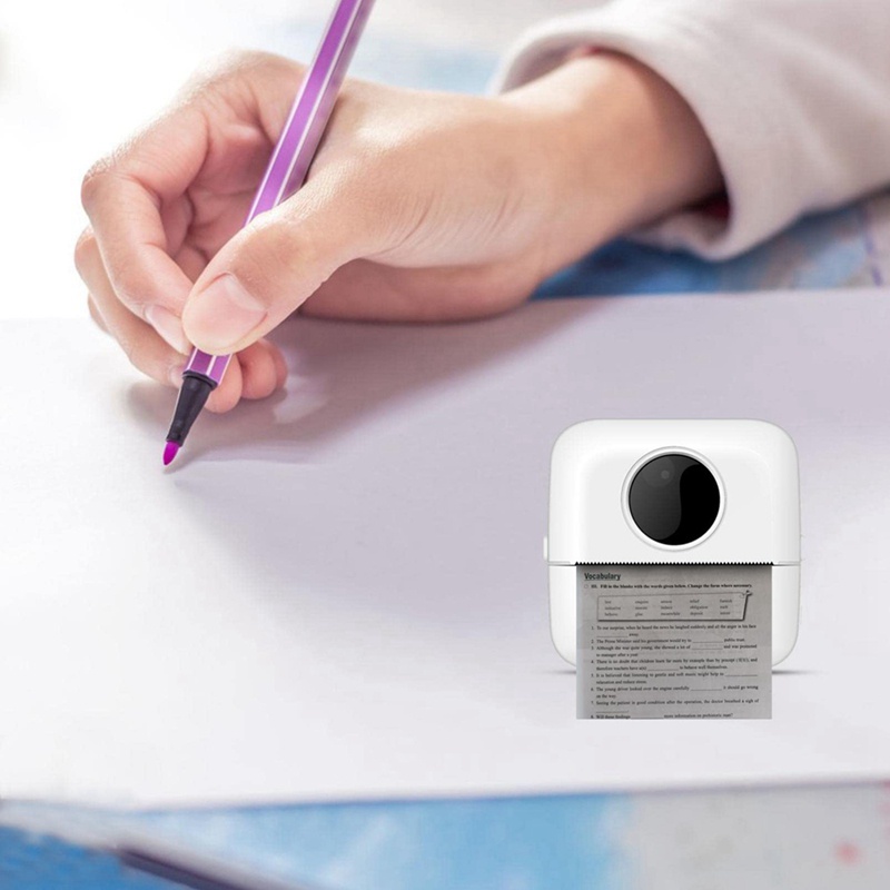 Sticker Dán Máy In Ảnh Thông Minh Kết Nối Bluetooth Không Dây