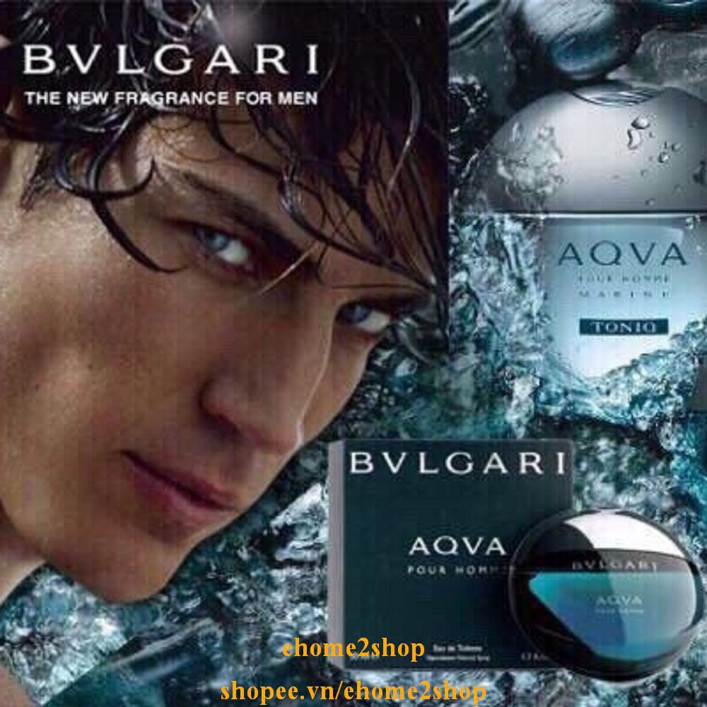 Nước Hoa Nam 50ml Bvlgari Aqva Pour Homme Edt shopee.vn/ehome2shop.