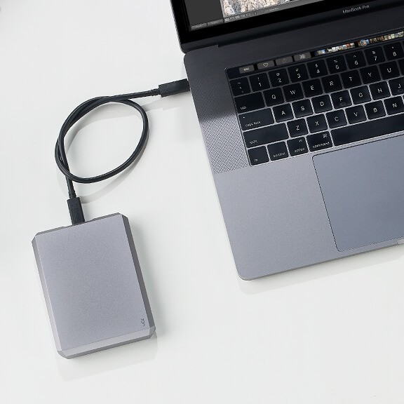 Ổ Cứng Di Động HDD Lacie Munich Mobile Drive 1TB, 2TB, 4TB, 5TB USB-C, USB 3.0 (Bạc)