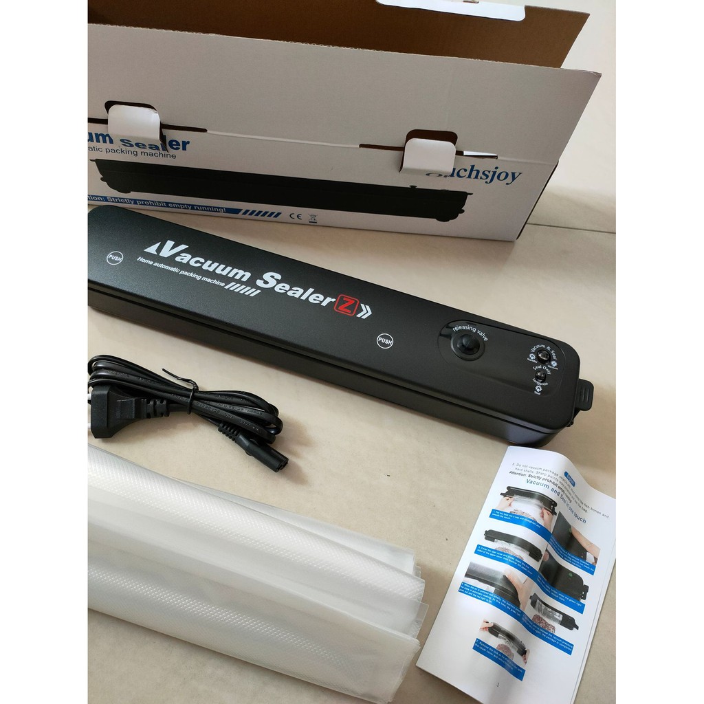 Máy Hút Chân Không Thực Phẩm Vacuum Sealer lực hút mạnh giúp bảo quản thực phẩm được lâu hơn BẢO HÀNH 1 ĐỔI 1