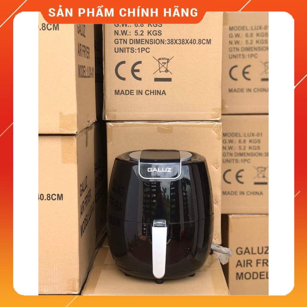 [FreeShip] Nồi chiên không dầu điện tử Galuz 5,3L Lux 01 , Hàng chính hãng - Bảo hành 12 tháng