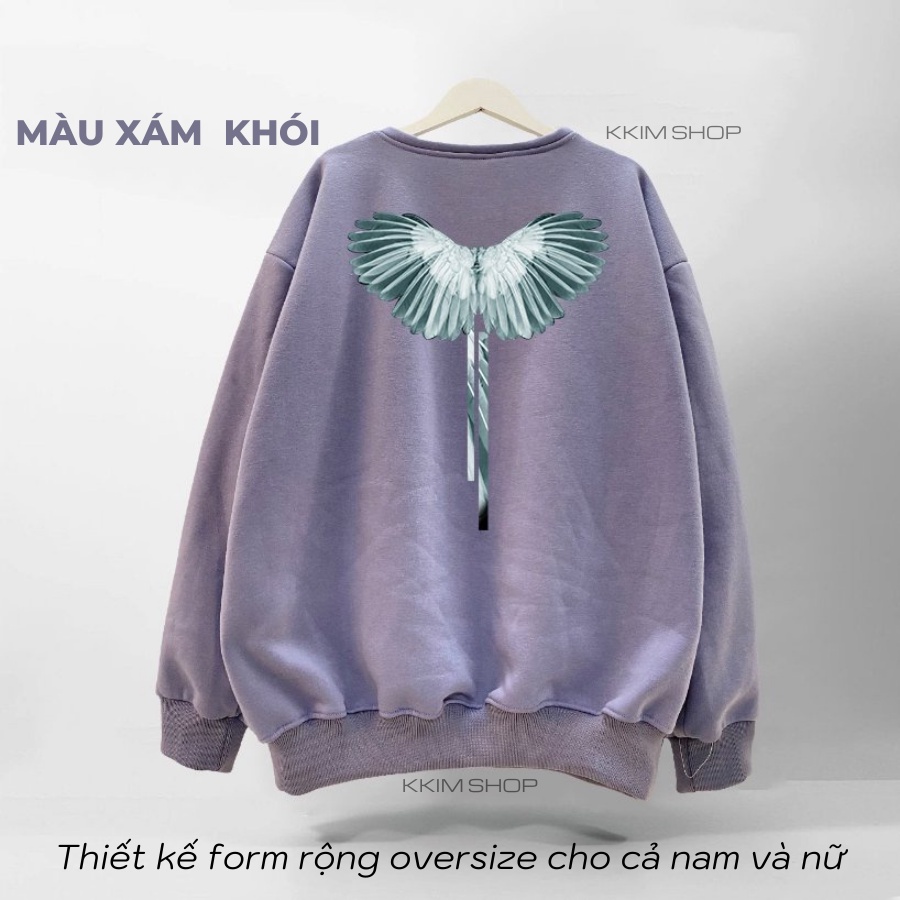 Áo Nỉ SWEATER MIKENCO PSYCHEDELIC EFFECT, Áo Nỉ Dài Tay Form Rộng Oversize Unisex Nam Nữ, Chất Nỉ dày dặn cao cấp