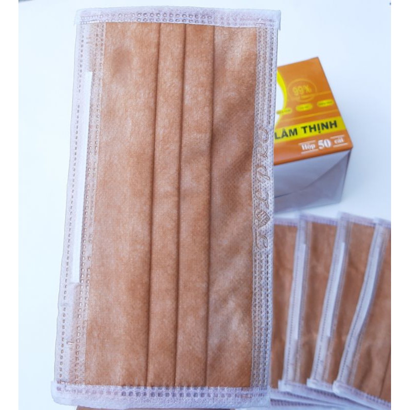 khẩu trang y tế 4 lớp Lâm Thịnh ( Hộp 50 cái )