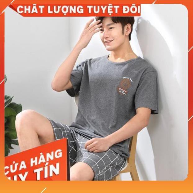 [Quảng Châu] Đồ ngủ pijama nam cộc tay [ Hàng oder] [Hà Nội] [Free Ship99K]