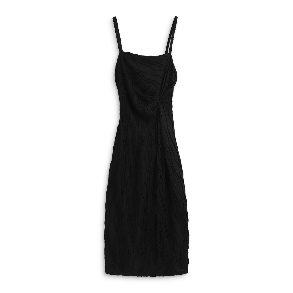 Đầm Nữ Hai Dây Sunset Waist Ruffled , Chất Vải Cotton Thoải Mái, WDD000019,SOMEHOW
