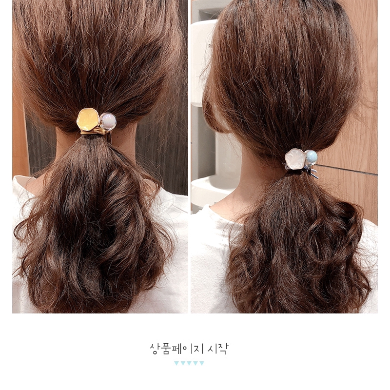 Dây Buộc Tóc Trong Suốt Xinh Xắn Cho Nữ