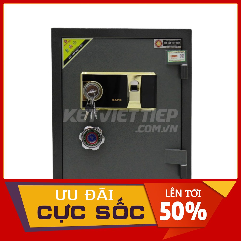 Két Sắt Việt Tiệp Khóa Vân Tay KVT500VT