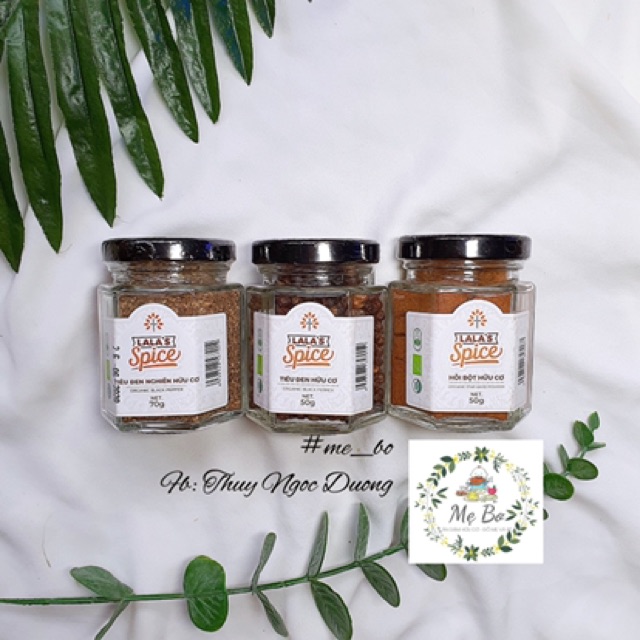 [LALA’s SPICE] GIA VỊ TỰ NHIÊN/HỮU CƠ LALALAND (bột quế, hồi, mắc khén, mắc mật, ...)