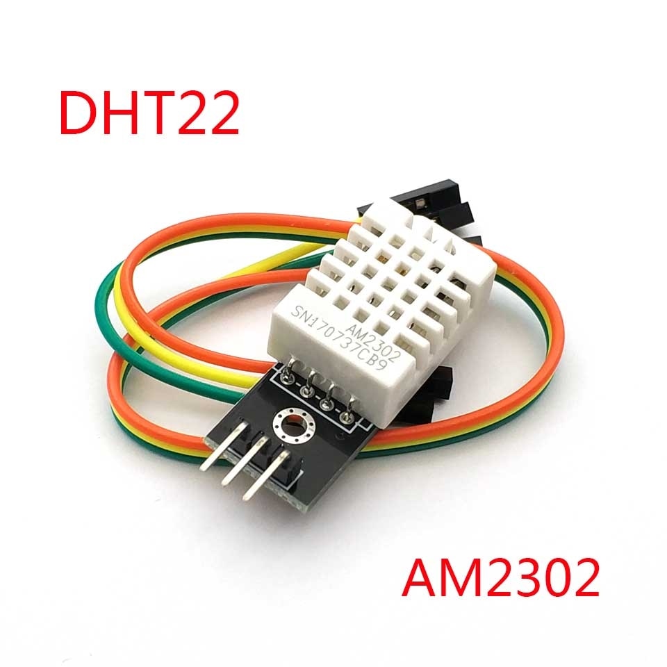 Mô-đun cảm biến nhiệt độ & độ ẩm kỹ thuật số DHT22 AM2302 + PCB với 3 cáp