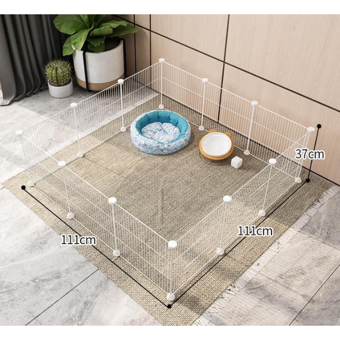 Combo Tấm Lưới Sắt Lắp Ghép Quây Chuồng Thú, Lồng Quây Chó Mèo