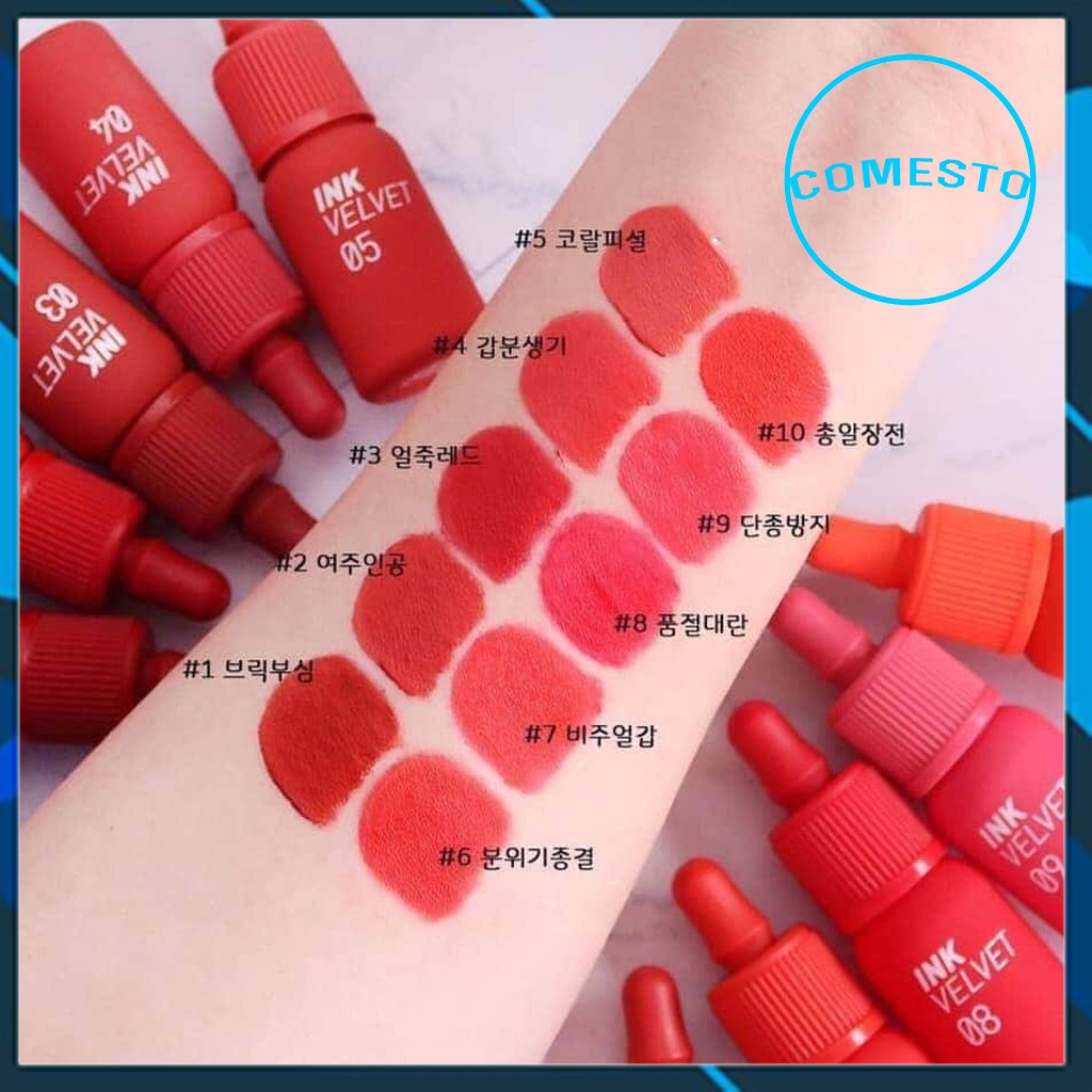 Son ink velvet peripera siêu mịn lì hàn quốc 2020 - Comesto | BigBuy360 - bigbuy360.vn