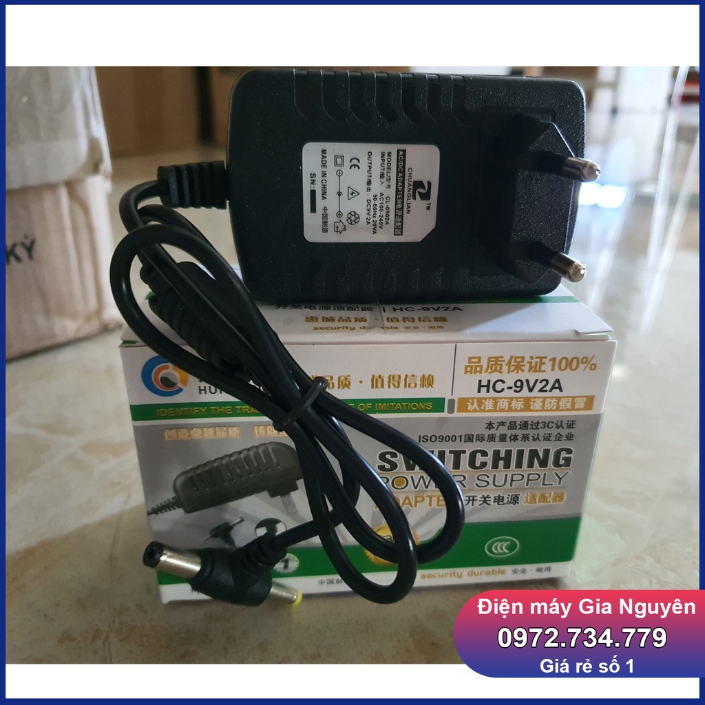 Nguồn Adapter 5V2A 9V2A 12V2A 12V3A 12V4A 12V5A 15V2A 15V3A 15V4A 15V5A